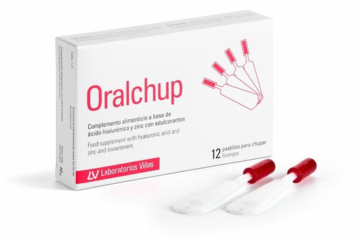 Oralchup 12 pastilhas para chupar