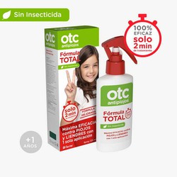 OTC antipiojos fórmula total 125 ml