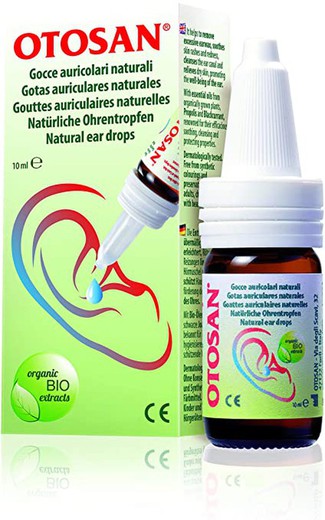 Otosan Gotas Auriculares Naturales para aliviar, proteger y limpiar 10 ml