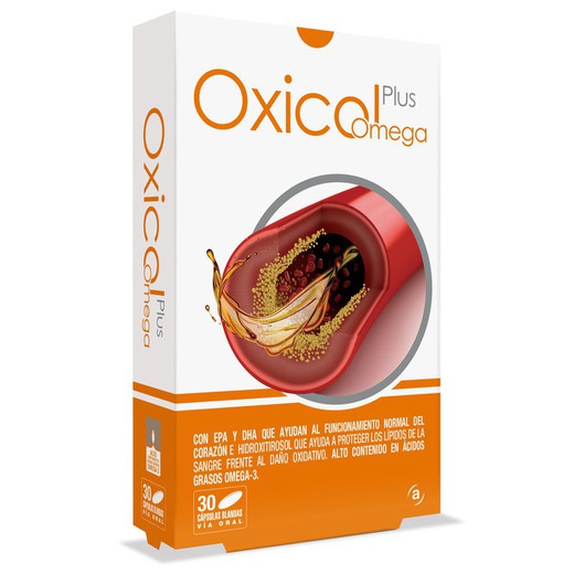 Oxicol plus omega 30 capsulas blandas
