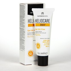 Pack Heliocare 360 ​​​​Gel Oil-Free SPF50+ 50ml + Endocare Radiance C Ampolas Oil-free