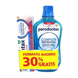 Parodontax Enxaguante Bucal Proteção Completa 500 mL + Pasta 75 mL