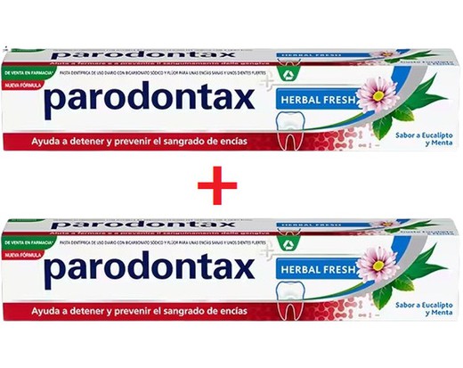 Gengivas Parodontax + Respiração & Pacote Extra Fresco Sensibilidade