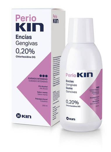 PerioKin enjuague bucal clorhexidina 0.2% 250 mL