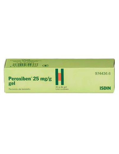 Peroxiben 25 mg/g Gel cutáneo 30G