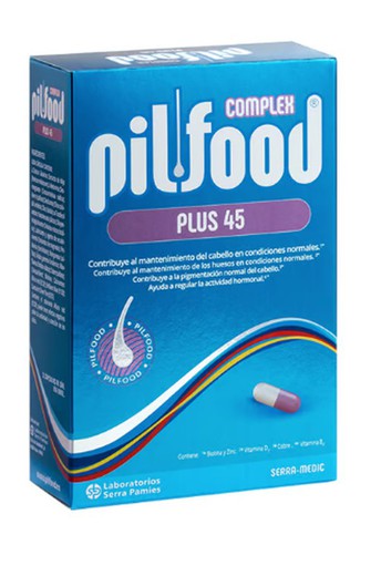 Pilfood complex plus 45 90 cápsulas