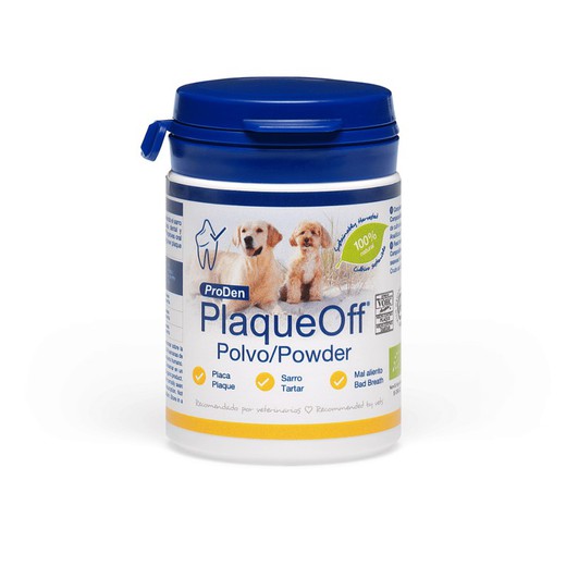 Plaqueoff Perro/Gato Polvo 40 gr