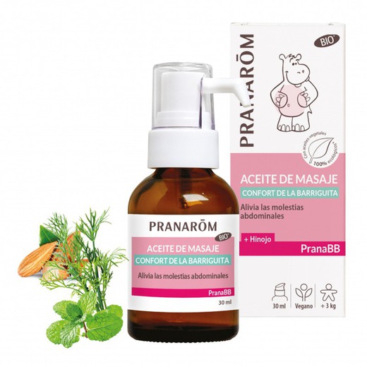 Pranarom PranaBB aceite de masaje confort barriguita 30 ml