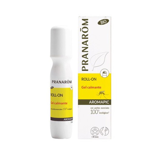 Pranarom Aromapic Roll-On gel calmante vegan pós-mordida 15 mL