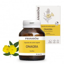 Pranarom càpsules d'oli vegetal d'onagra 60 càpsules