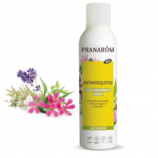 Pranarom Spray Antimosquitos Atmósfera & tejidos 150 ml