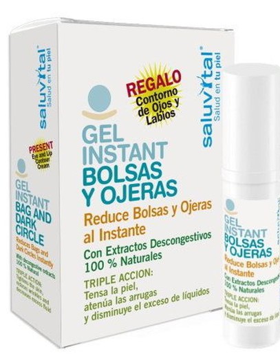 Saluvital Gel antibolsas y antiojeras