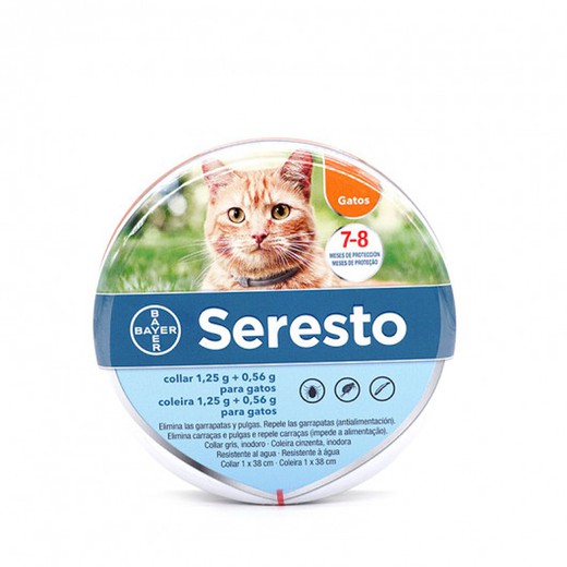 Serest collaret 1,25g + 0,56g per a gats