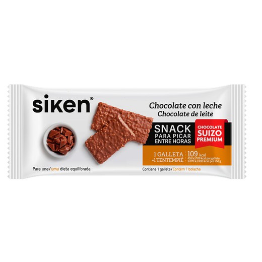 SIKEN® galleta chocolate con leche
