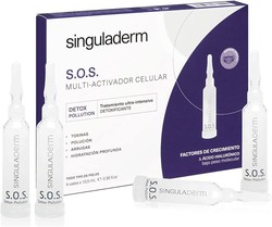 Singuladerm Sos Detox-Pollution 4 frascos 10,5 ml