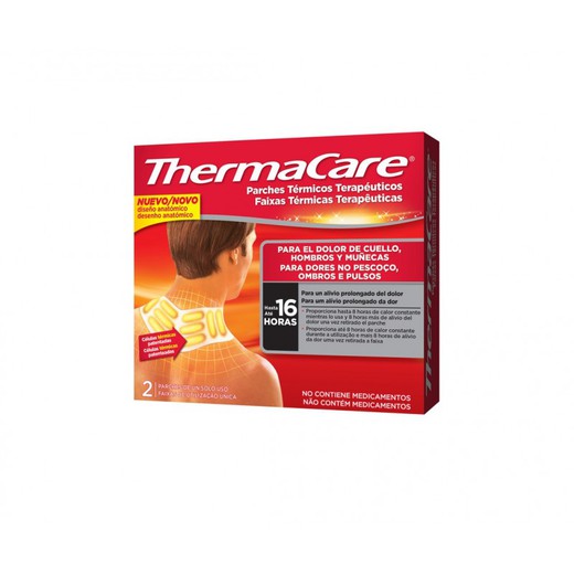 Thermacare Parche Térmico Cuello Hombro Muñeca 2 Parches