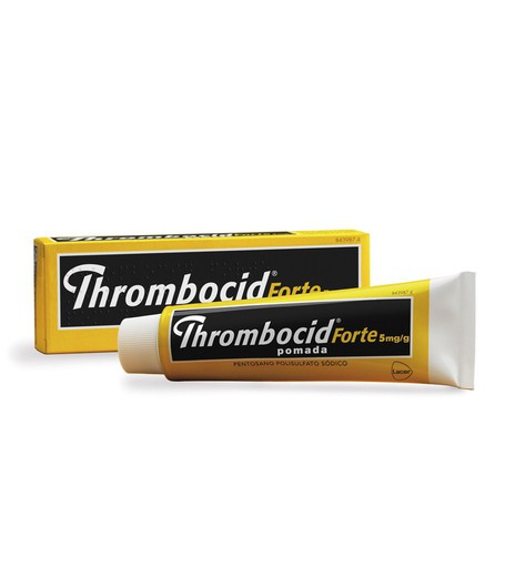 Thrombocid forte 5 mg/g pomada 1 tub 60 g
