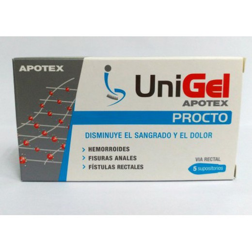 UniGel Procto 5 supositorios