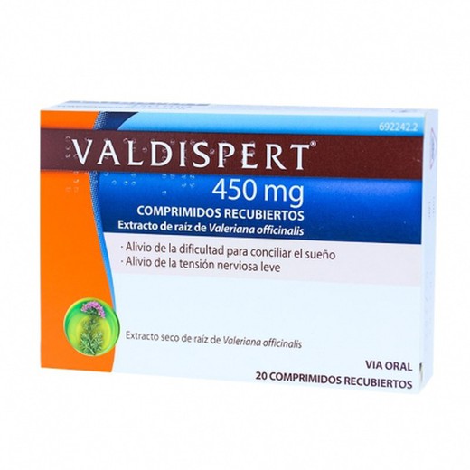 Valdispert 450 mg 20 comprimidos recubiertos