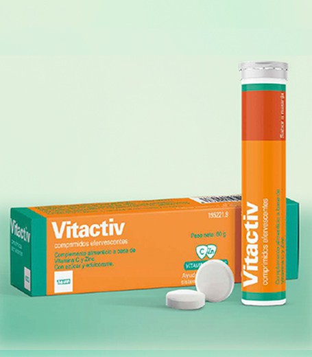 Vitactiv 30 comprimidos efervescentes