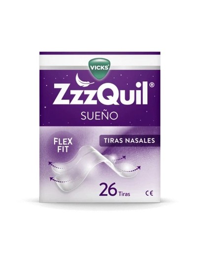 Zzzquil Sueño 26 Tiras Nasales