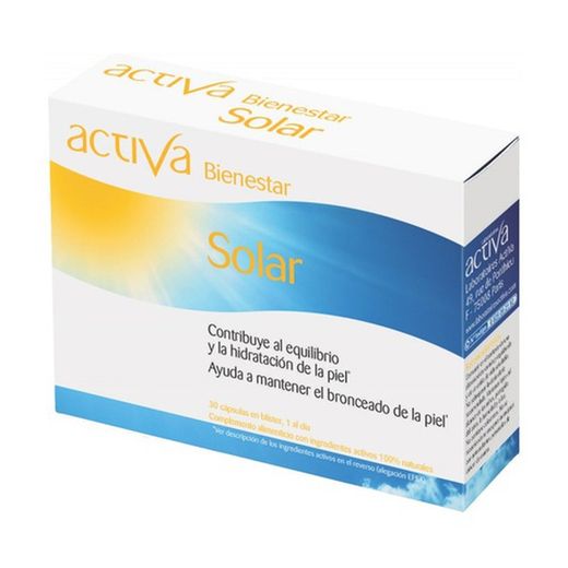 Activa Benestar Solar 30 Capsules
