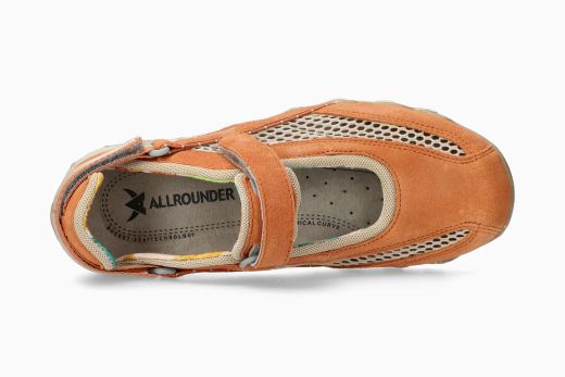 Allrounder by Mephisto Niro deportivas mujer Caramello Lamb