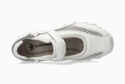 Allrounder by Mephisto Niro deportivas mujer color blanco