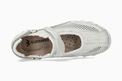 Allrounder by Mephisto Niro esportives dona Blanc trencat