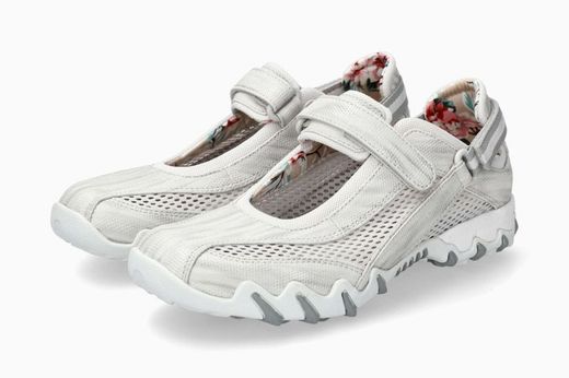 Allrounder by Mephisto Niro esportives dona Blanc trencat