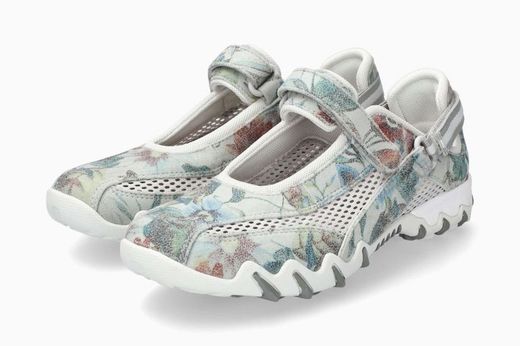 Allrounder by MEPHISTO Niro deportivas mujer flores verdes