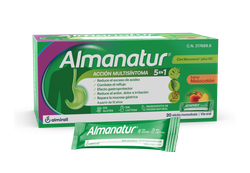 Almanatur 20 sticks sabor melocotón