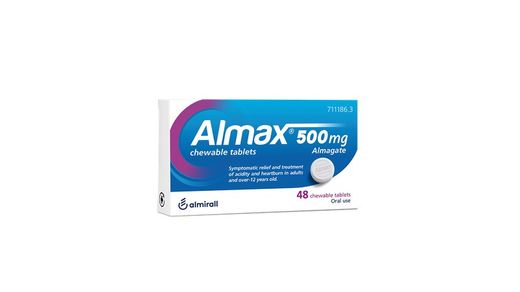 Almax 500 MG comprimits masticables