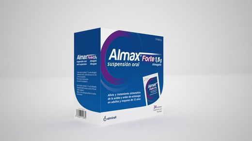 Almax Forte 1,5 g sobres suspensión oral