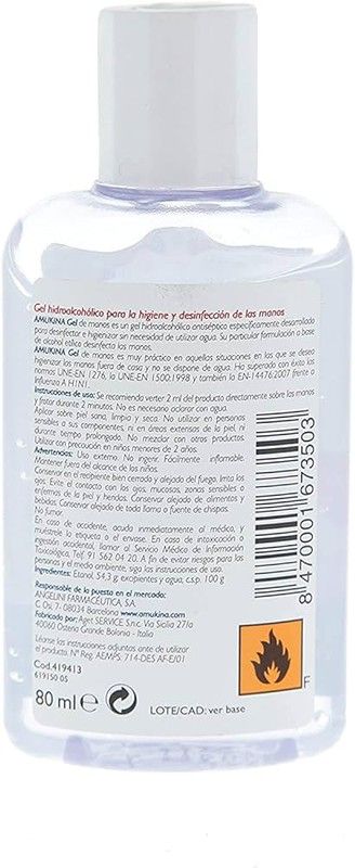 Gel Hidroalcohólico Amukina
