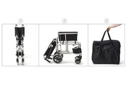 Silla plegable de aluminio Transit