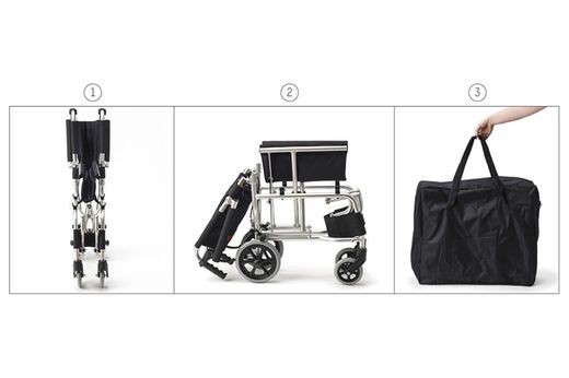Silla plegable de aluminio Transit