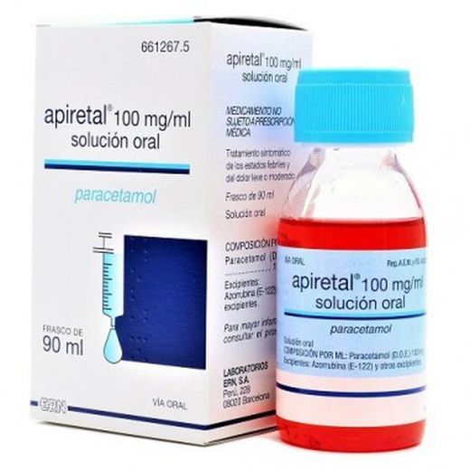 Apiretal 100 mg/ml solució oral 1 FRASCO 90 ml