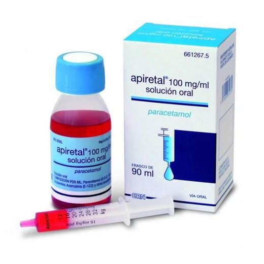 Apiretal 100 mg/ml solució oral 1 FRASCO 90 ml