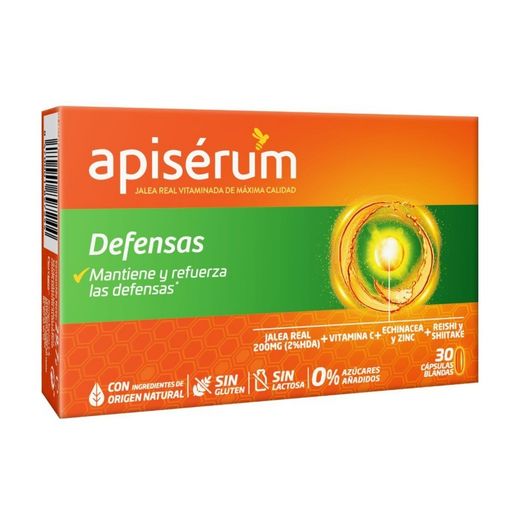 Apiserum defesas 90 cápsulas moles