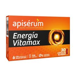 Apisérum Energía vitamax 30 cápsulas blandas