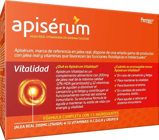 Apisèrum vitalitat 90 càpsules toves