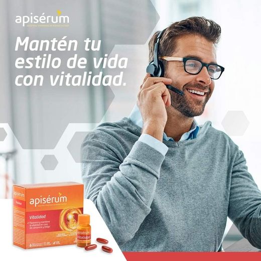 Apisèrum vitalitat 90 càpsules toves