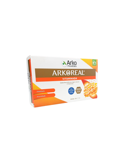 Arkoreal jalea real 1000 MG vitaminada sin azucar 20 ampollas bebibles