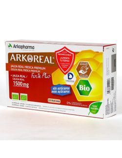 Arkoreal Jalea Real Fresca BIO 1500 mg sin azúcar – 20 ampollas