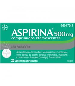 Aspirina 500 MG 20 Comprimits
