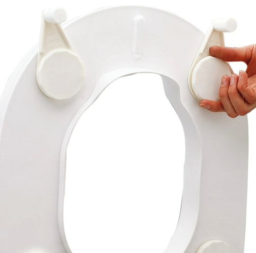 Ajuts Dinámics AD516BLUX Elevador WC 10cm amb tapa Hi Loo