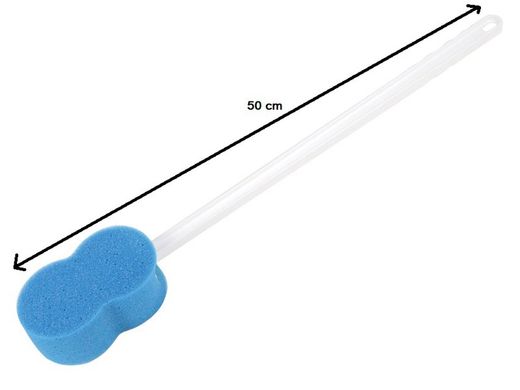 Esponja de banho Ayudas Dinamicas H1831 com cabo de plástico