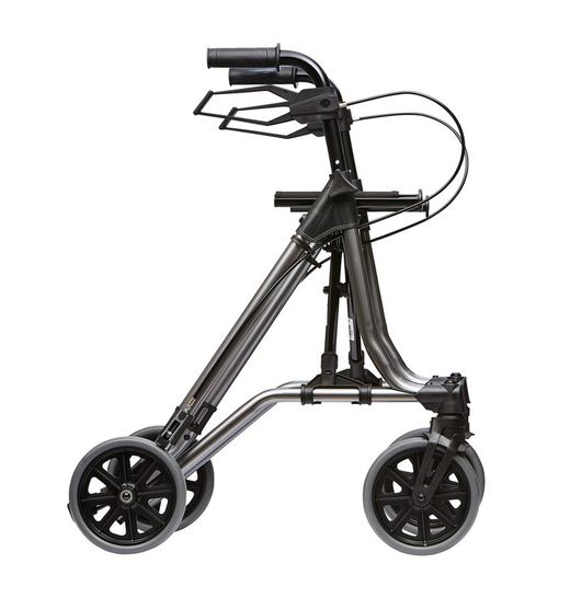 Rollator Taima M Ressò d'acer alleugerit per a exteriors amb frens