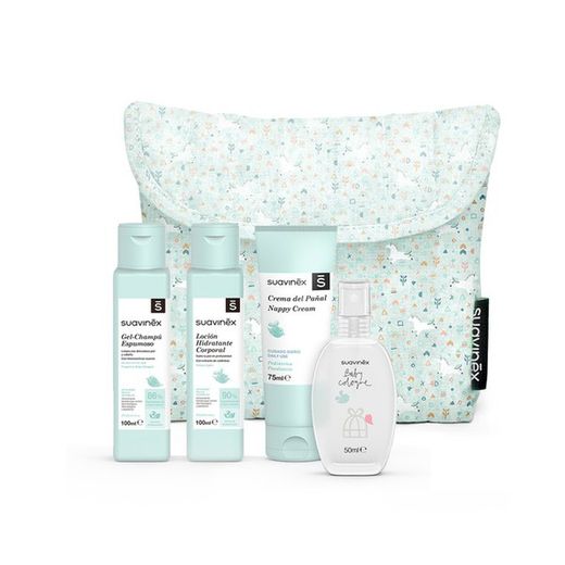 Suavinex Baby Care Essential Neceser De Viaje Set Azul